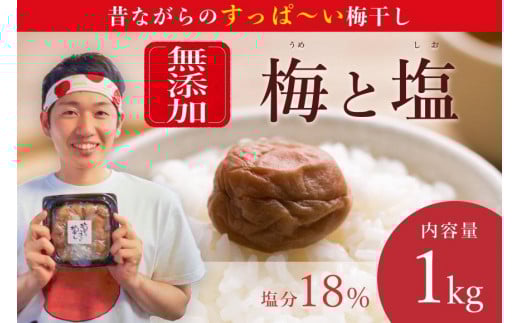 
            【無添加梅干し】ミネラル豊かな天日塩だけで漬けた梅干し／南高梅　umehkr005
          