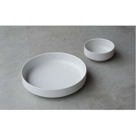 有田焼 110 210 カットボール スノー 2個 セット 【金善製陶所】 食器 器 皿 セット おしゃれ モダン 電子レンジ対応 磁器 デザイン ホワイト 白 ボウル 25000円 A25-572_