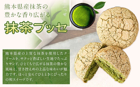 菊池銘菓 ブッセシリーズ 詰め合わせセット 1箱12個入り 3種×各4個 有限会社中原松月堂《30日以内に出荷予定(土日祝除く)》熊本県 菊池市 和菓子 洋菓子 お菓子 焼き菓子 菓子折り 銘菓 抹茶