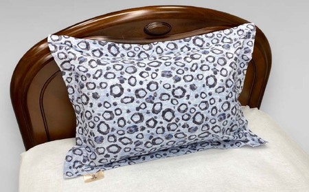 【ピロケース】43×63cm【ＬＡＮＣＥＴＴＩ ランチェッティ／アニマーレ】枕カバー Ｍサイズ ブルー【大恒リビング】