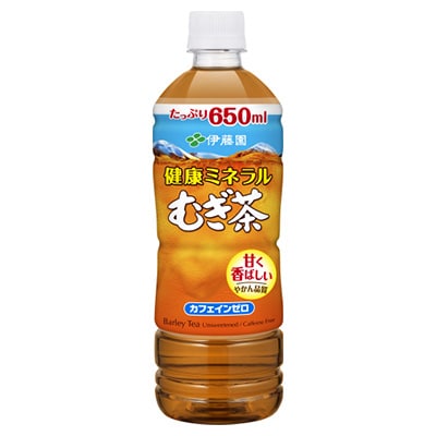 2023年12月発送開始『定期便』健康ミネラル麦茶650ml　24本(1ケース)全3回【5129007】