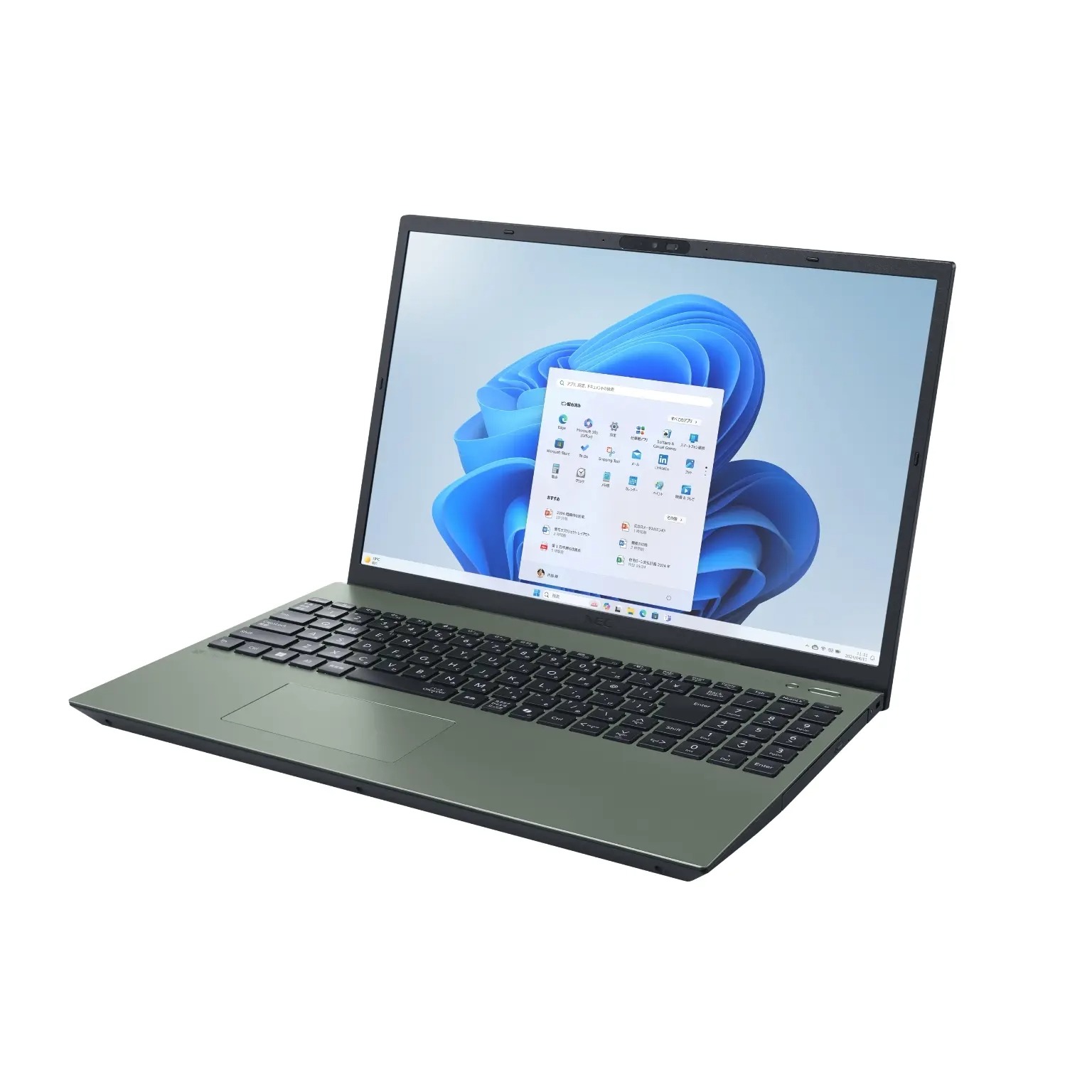 【新品】 ノートパソコン 2025年07月発売モデル NEC LAVIE Direct N16③ 16型ワイド インテル® Core™ i7-1355U プロセッサー Windows11 HOME 32GB メモリ 1TB SSD Microsoft office オリーブグリーン