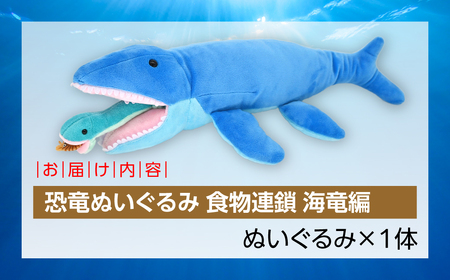 恐竜ぬいぐるみ 食物連鎖 海竜編 MKWG039