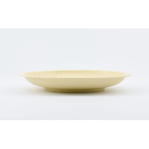 有田焼 リムプレート 23cm 化粧土【まるぶん】食器 器 うつわ 皿 プレート クリーム マット おうちかカフェ おしゃれ パスタ皿 カレー皿 ギフト A18-276_イメージ3