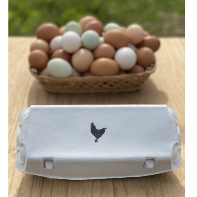 鶏とわたしの平飼い玉子　30個(10個入り×3パック)【配送不可地域：離島】【1626060】