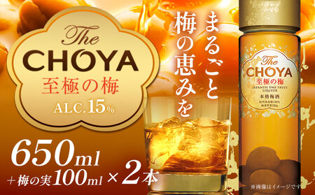チョーヤ 至極の梅650ml×2本 