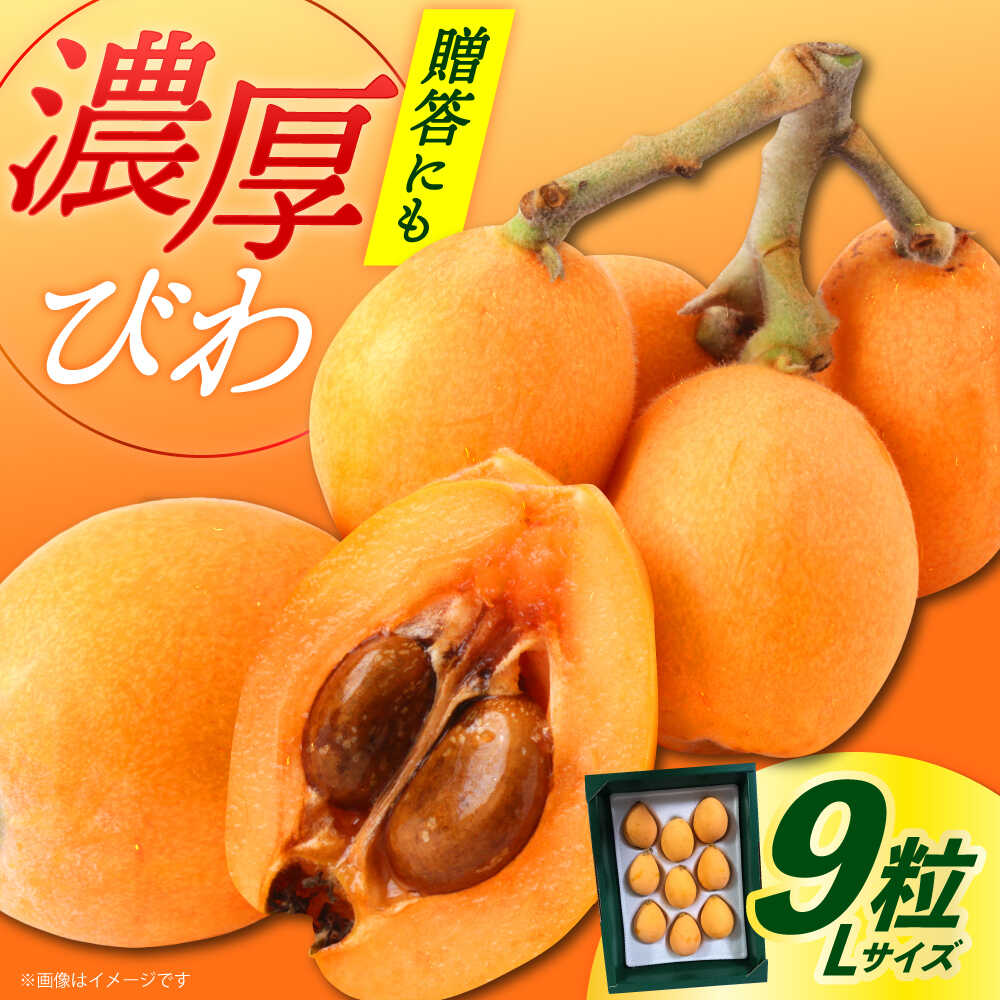 【ふるさと納税】【先行予約】【化粧箱入り】 びわ Lサイズ ビワ 長崎県 小値賀町 大島 【神川農園】[DBT004] びわ ビワ 枇杷 旬 フルーツ 果物 贈答 ギフト ご褒美 長崎 新鮮