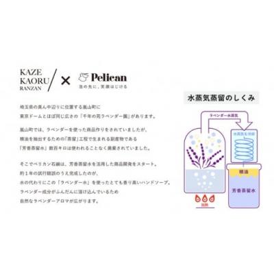 ふるさと納税 嵐山町 ピーズルーツ【ペリカン石鹸】ラベンダーハンドソープ3本セット [No5755-0314] |  | 02