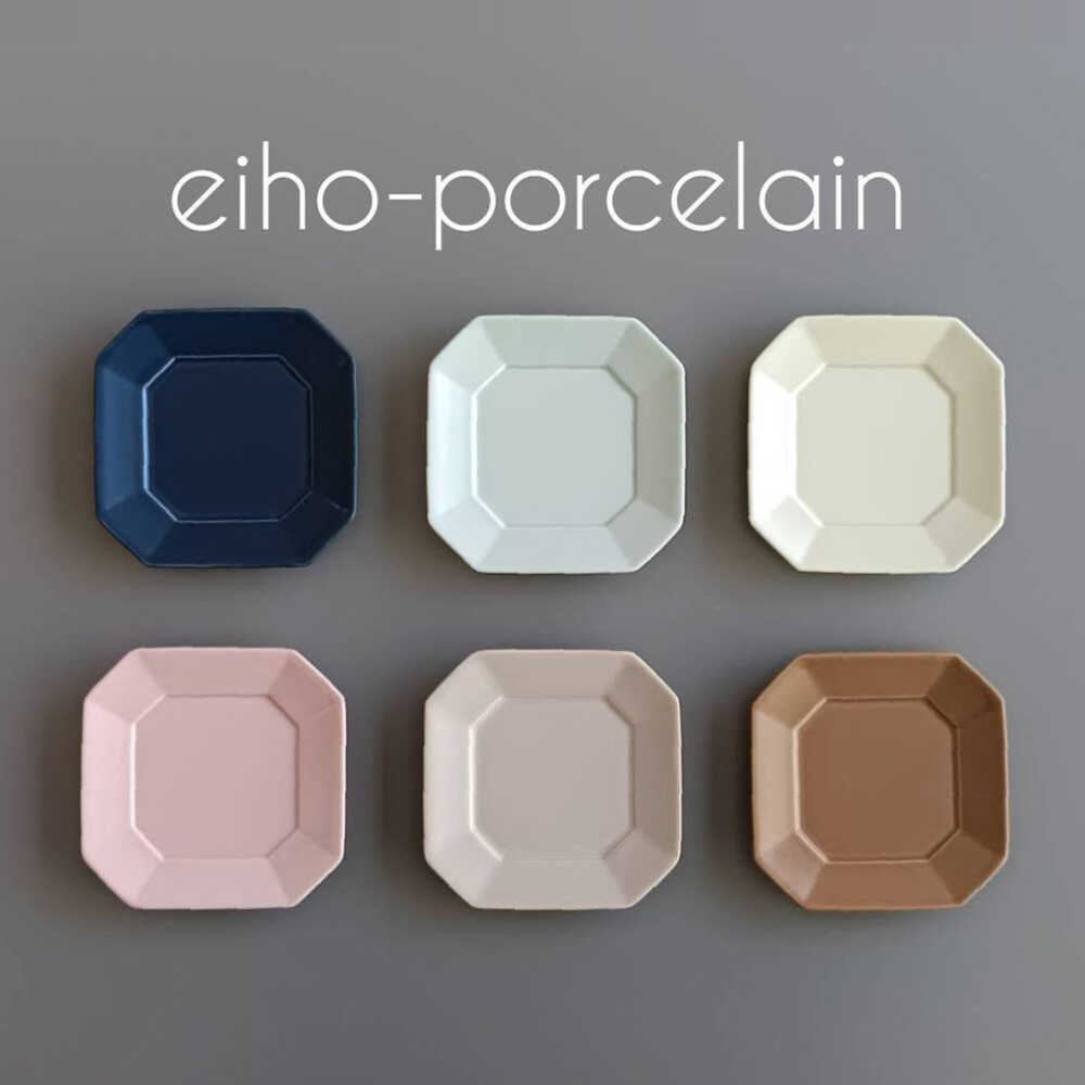 【ふるさと納税】【波佐見焼】DAILY MAT 角 小皿 6色セット【永峰製磁 eiho】 [RA43]