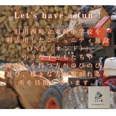 ふるさと納税 川西町 雪国の薪「ひとて薪　ナラ(楢)」約20kg　広葉樹　中〜大割　 含水率20%前後 焚付け約30本付き |  | 01