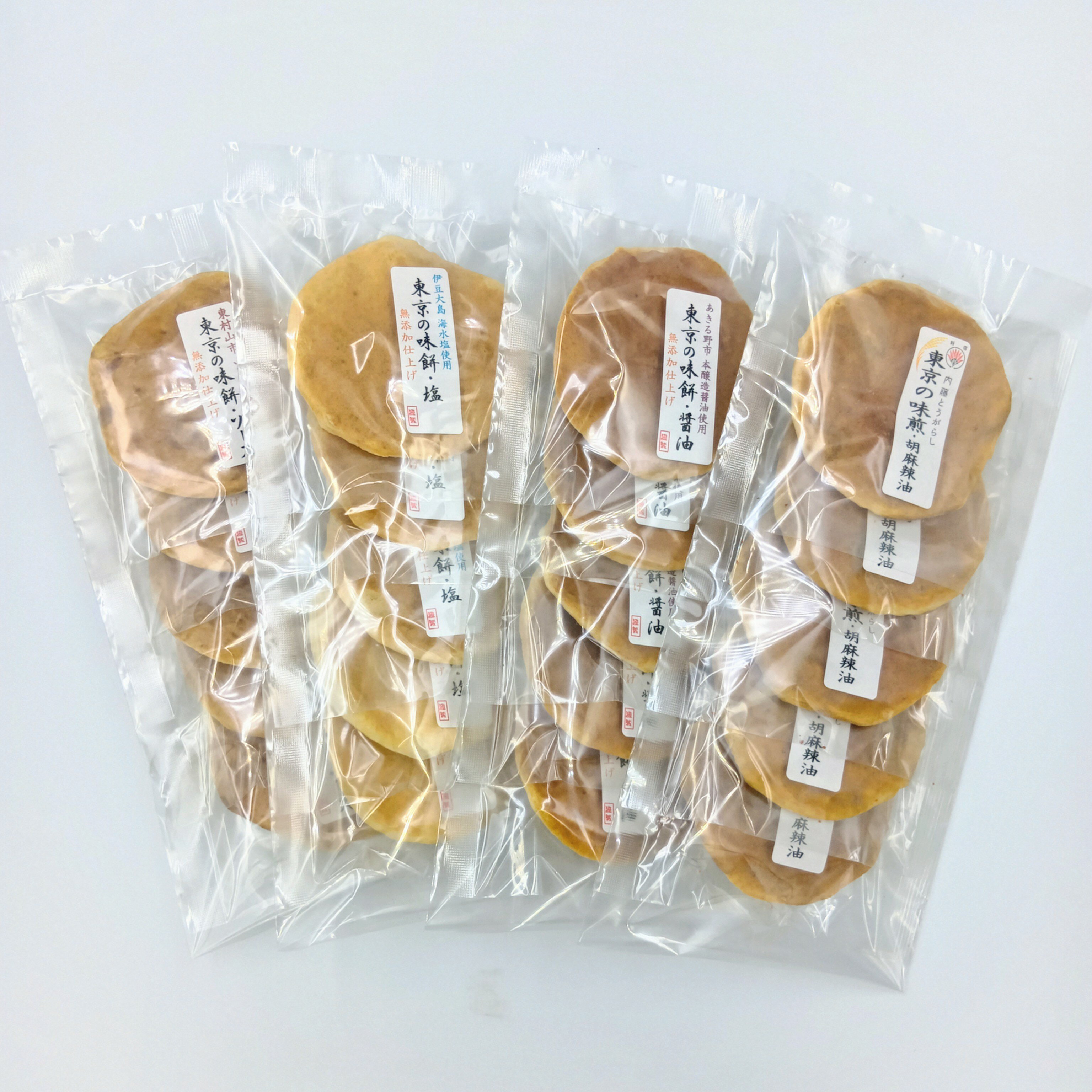 【ふるさと納税】東京の味煎・ミックス4袋