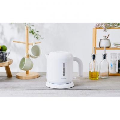 ふるさと納税 大河原町 ケトル 電気 IKEB-800-W ホワイト ベーシックタイプ アイリスオーヤマ[53752221] |  | 02