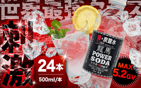 龍馬POWER SODA 500ml×24本 / 炭酸 炭酸 炭酸 炭酸 炭酸 炭酸 / 日田市 / 日本ビール株式会社[ARER001]