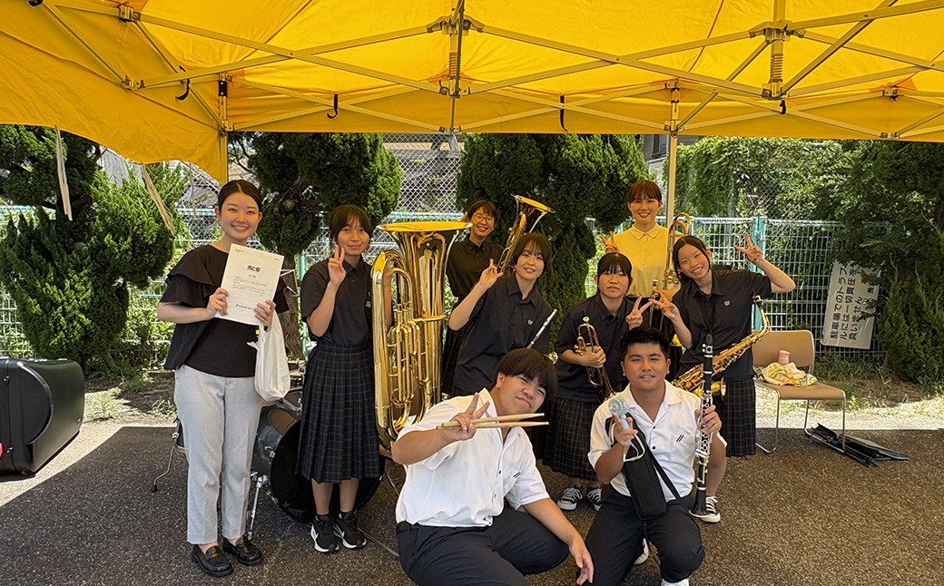 【返礼品なし】 長浜高校 魅Can部 （吹奏楽部）への応援寄附