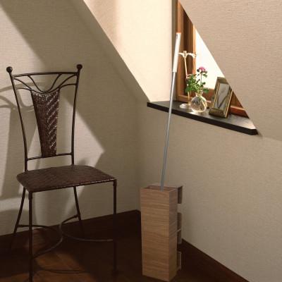 ふるさと納税 和歌山市 バスク フローリングワイパー スタンド ブラウン 替用のシートを2つ収納できるおしゃれなスタンド |  | 03