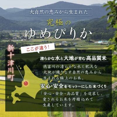 ふるさと納税 新十津川町 《先行受付》ゆめぴりか精米定期便 (15kg×6回)【隔月でお届け】【1101504】 |  | 02