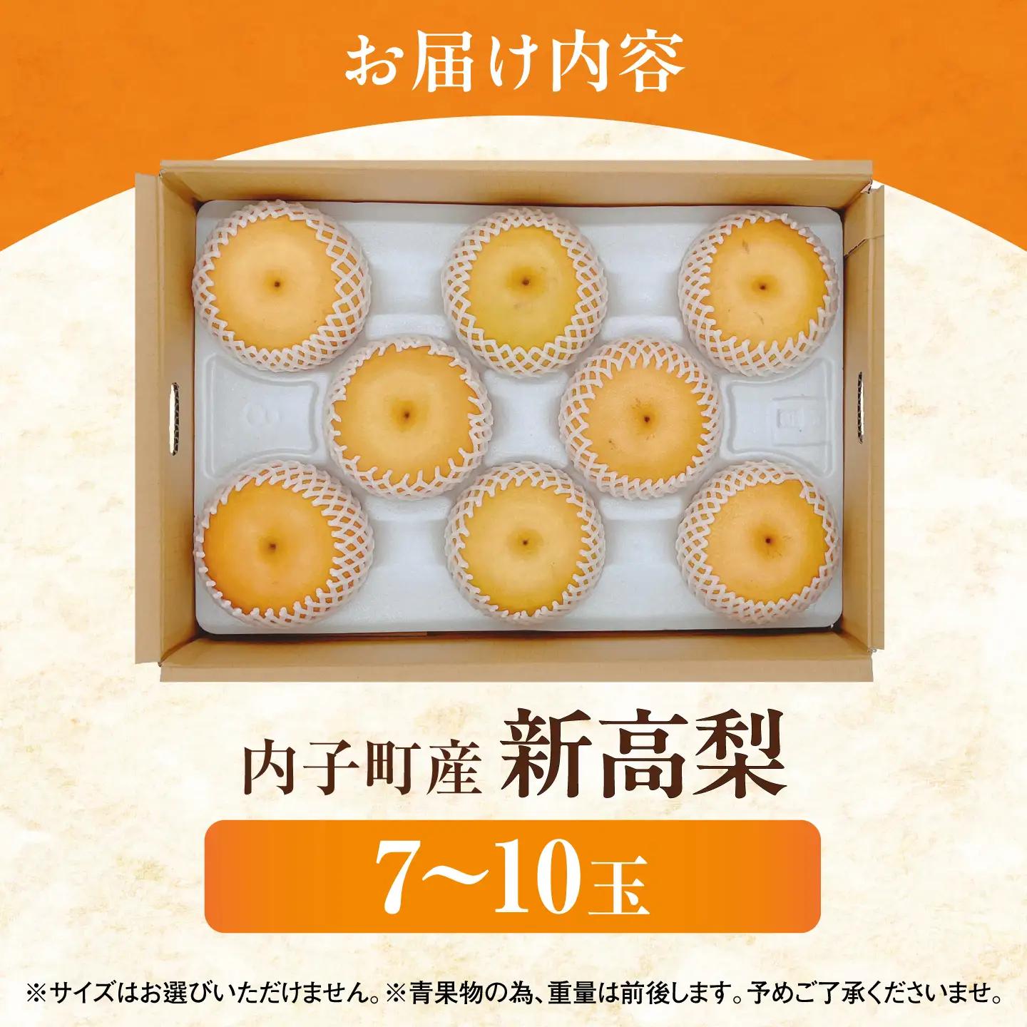 【先行予約】新高梨【7-10玉】BKAY021 梨