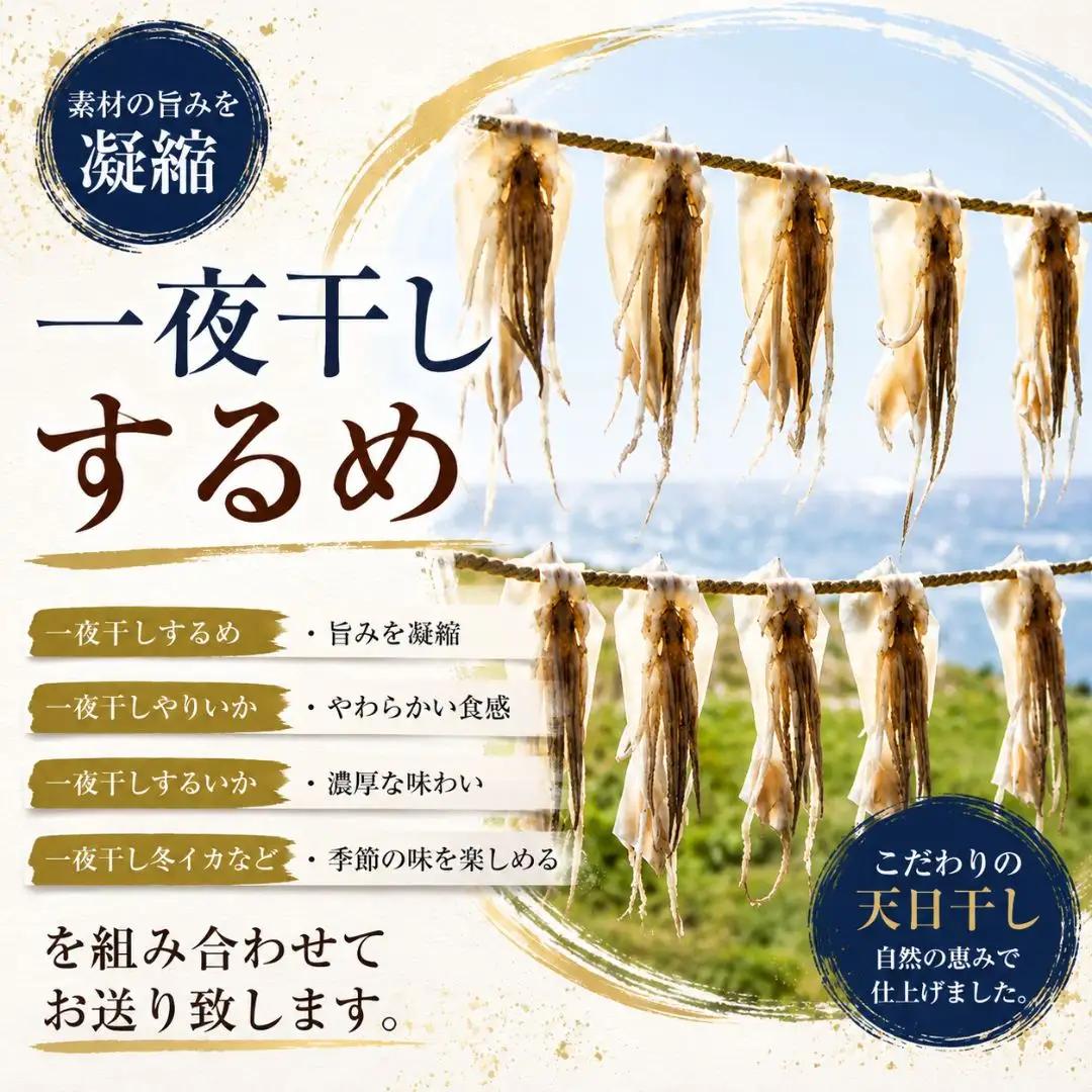 干物イカ 佐渡産 2枚入 2袋 干物