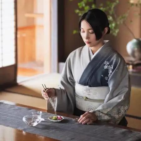 お箸-風[若竹]1膳セット(箸置き、木箱付き)【1730846】