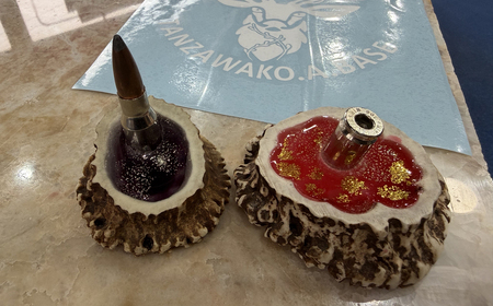 丹沢湖ベース お香立て＋リングホルダーセットＡ FN-Limited-SP【 ハンドメイド 神奈川県 山北町 】