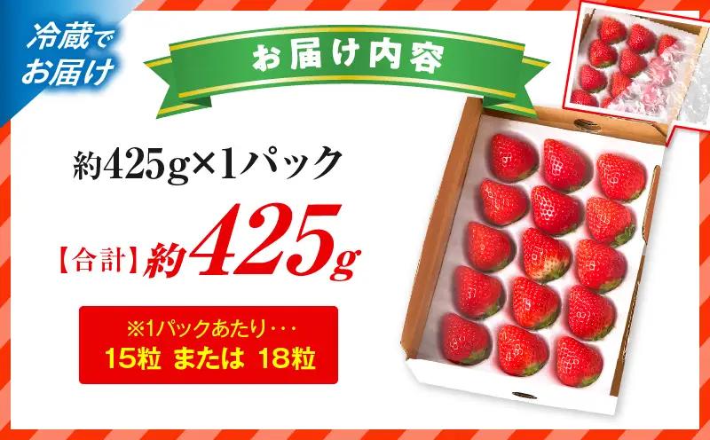 【先行予約】苺音スタンダードハーフ ～春の大粒のさぬきひめいちご～ 約425g | スイーツ いちご イチゴ ストロベリー さぬきひめ さぬき姫 苺 冷蔵 フルーツ 旬 果物 香川県 デザート 青果物