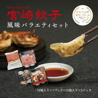 ふるさと納税 宮崎市 宮崎餃子　Aセット(風味バラエティセット)