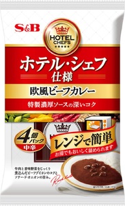 《S&B食品》欧風ビーフカレー　中辛　16食分 (a14-106)