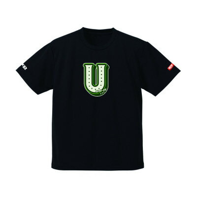 【ふるさと納税】JTTA公認　卓球ユニフォーム【男女兼用(ドライ):Mサイズ】アルファベット　U　ブラック【1566775】