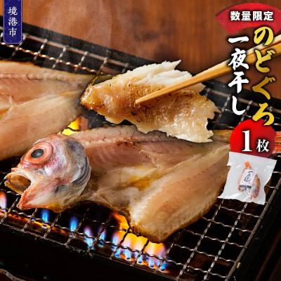 ふるさと納税 境港市 <数量限定・お試し>のどぐろ一夜干し(1枚)