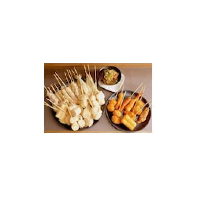 ふるさと納税 吹田市 【作々】パン屋の串カツ&amp;土手焼 1人前 セット(串カツ10本+土手焼1袋)