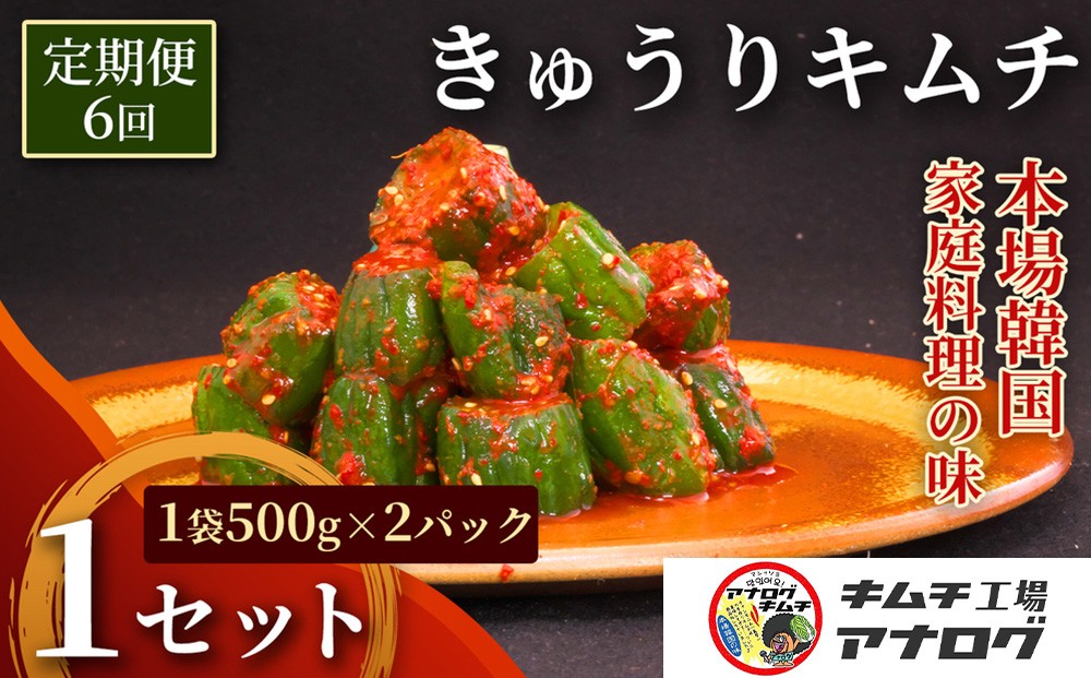 
                  【6カ月定期便】熟成秘伝のオイ(きゅうり)キムチ(500g×2パック)【きゅうりキムチ 発酵キムチ 本格キムチ 国産手作り ご飯のお供 国産きゅうり 九州産 旨辛 特製ダレ】(H104211)
                