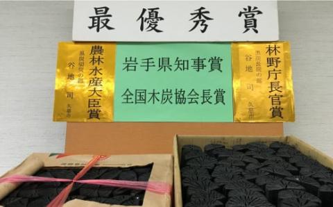 【火つき・火力・火持ちよしの国産高級木炭】岩手切炭（ＧＩ）3ｋｇ　なら堅一級