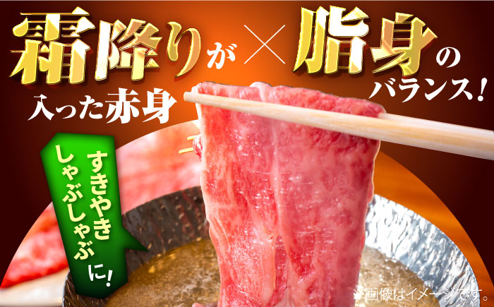 【牧場直送】佐賀県産しろいし牛 すきやき・しゃぶしゃぶ用スライス（ロース） 600g【有限会社佐賀セントラル牧場】 [IAH010]