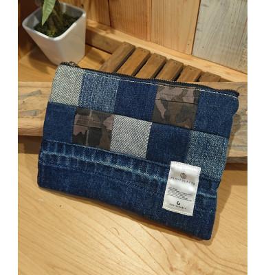 ふるさと納税 川棚町 upcycle　デニムポーチ |  | 02
