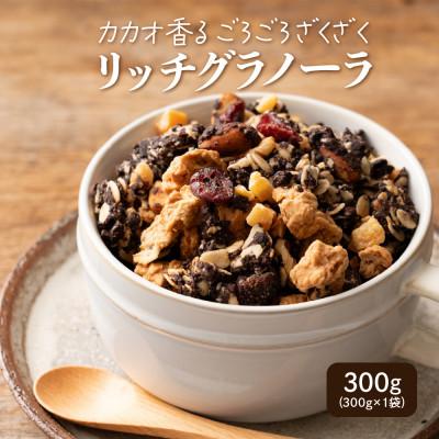 ふるさと納税 静岡市 贅沢リッチグラノーラ 300g(300g×1袋)