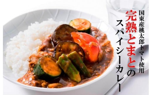 
スパイシーな旨味と酸味!完熟とまとカレー_1054R
