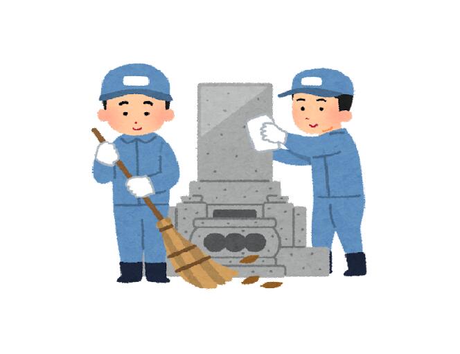 【ふるさと納税】お墓の掃除サービス