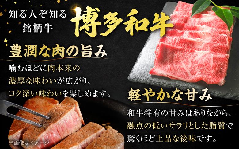 博多和牛 牛肉 サイコロステーキ 500g《豊前市》【肉のくまもと屋】 [VFD022]