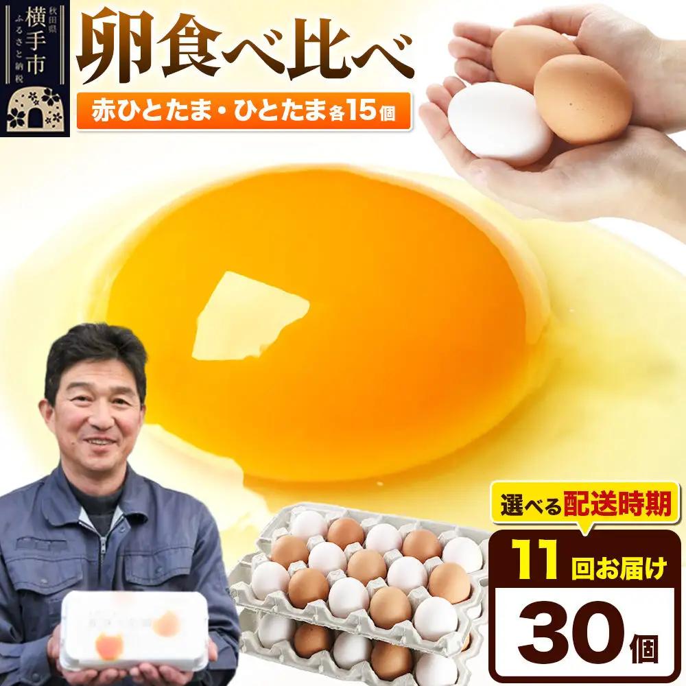 《定期便11ヶ月》赤ひとたま 15個・ひとたま 15個 計30個（業務用）