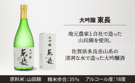 嬉野市3蔵 日本酒飲み比べ 大吟醸酒  セット(東長・東一・虎之児) 各720ml【嬉野酒店】[NBQ014] 東一 日本酒 地酒 日本酒 酒 お酒 米から育てる酒造り 日本酒 酒米 日本酒 山田錦 