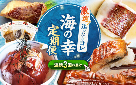 3回定期便 海の幸 西海の宝物定期便 | [CZZ026] 定期便