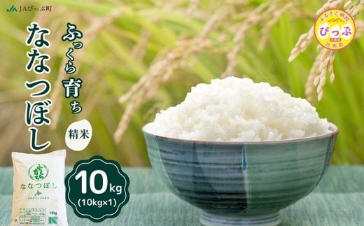 
            令和7年産 新米 ななつぼし 精米 10kg（10kg×1袋）【JAぴっぷ町】米 お米 北海道産 北海道米 特Aランク 国産 白米 コメ 北海道 比布町 ぴっぷ 1001-012
          