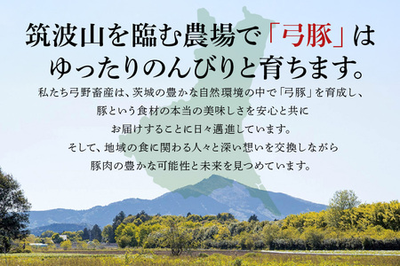 【定期便】 弓豚 3ヶ月 定期便 豚肉 和豚 銘柄豚 肉 しゃぶしゃぶ用 切り落とし 国産 高品質 希少 産地直送 ヘルシー 家庭用 ギフト 冷凍 【先行予約 2026年3月以降発送予定】 (C01-