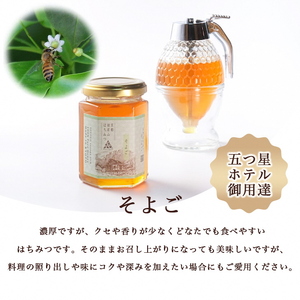 ≪訳あり≫京都・彼岸山 天然 プレミアム はちみつ 180g×2 360g 希少な「桜」と彼岸山を代表する「そよご」のセット 5つ星ホテル御用達 Honey Woods 贈答用 化粧箱入り《純粋 非加