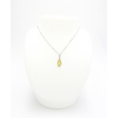 ふるさと納税 葛飾区 【葛飾ブランド認定の手編みジュエリー】K18/K18WG手編みジュエリーペンダント　1点 |  | 01