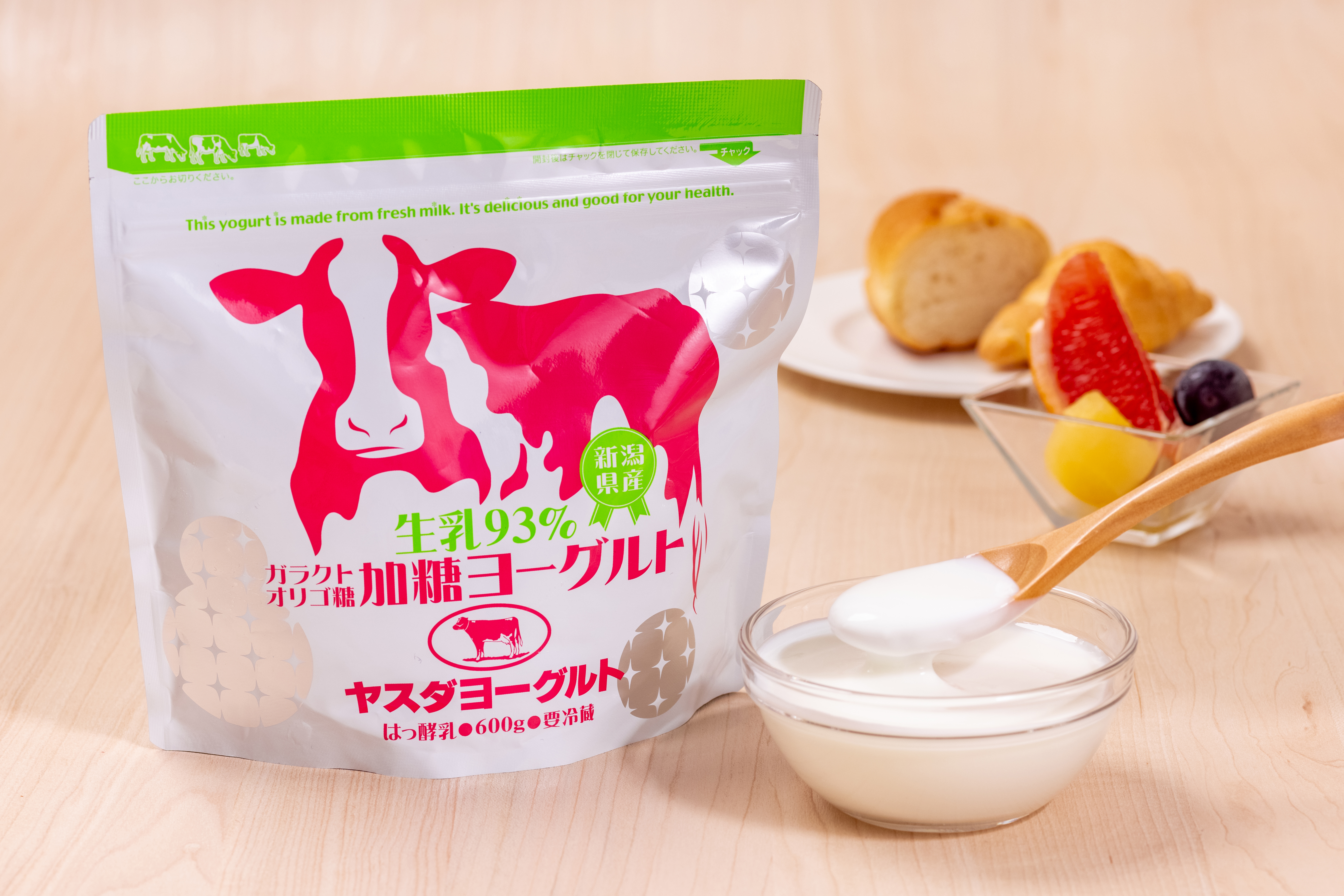 【モンドセレクション3年連続最高金賞】ヤスダヨーグルト  食べるヨーグルト アレンジ名人セットB オリゴ糖ヨーグルト 600g×4個 パウチ 無添加 ガラクトオリゴ糖 搾りたて 濃厚 1B50008