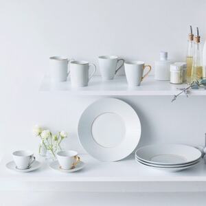 ノリタケ【アミ】マグカップ(銀)【1637948】