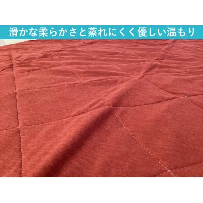 ふるさと納税 泉大津市 置くだけ簡単 やわらかくて気持ちいい　優しい温もり　敷パッド　100×200cm　ボルドー |  | 01