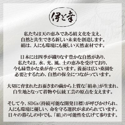 ふるさと納税 京都市 【伊と幸】《白生地の老舗が贈る》染め透扇子(糸菊尽くし/黒) |  | 01