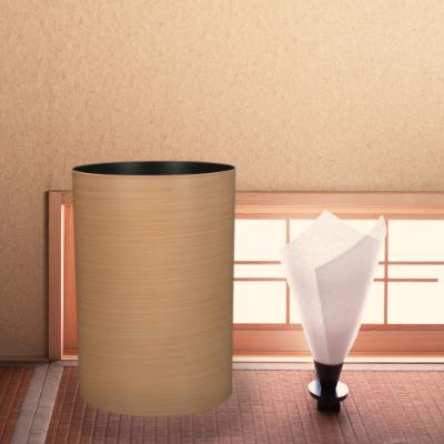 ふるさと納税 海南市 和歌山県海南市 木目塗り ダストBOX ひのき杢 ナチュラル S 3.4L 2個組 おしゃれなゴミ箱 |  | 01